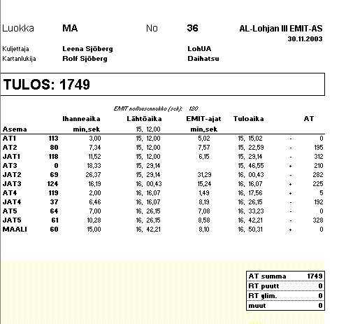 Tuloslaskenta